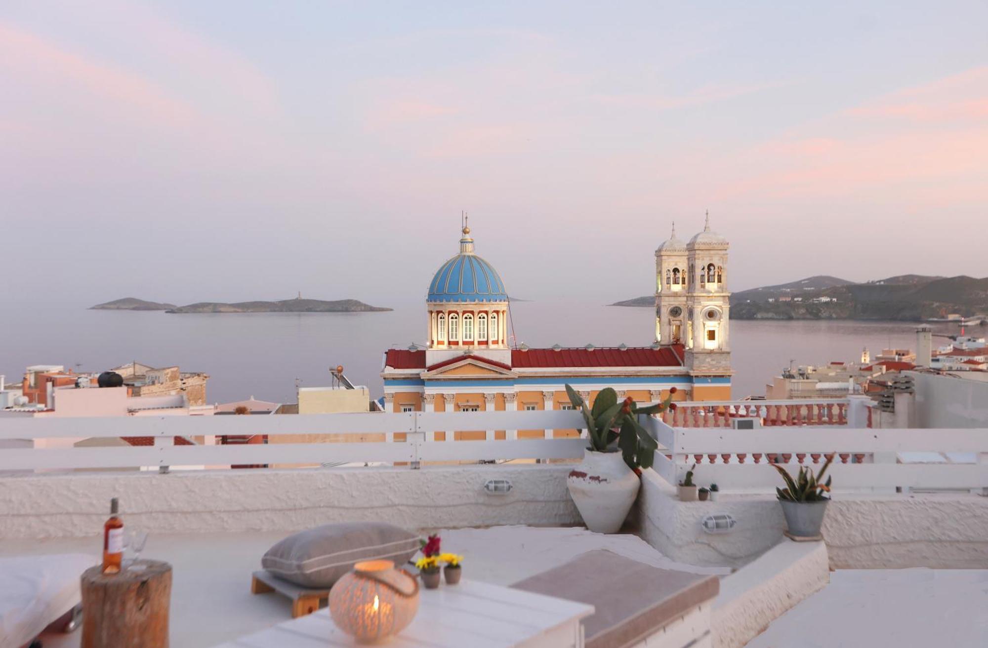 San Nikolas View Guest House Ermoupoli Luaran gambar