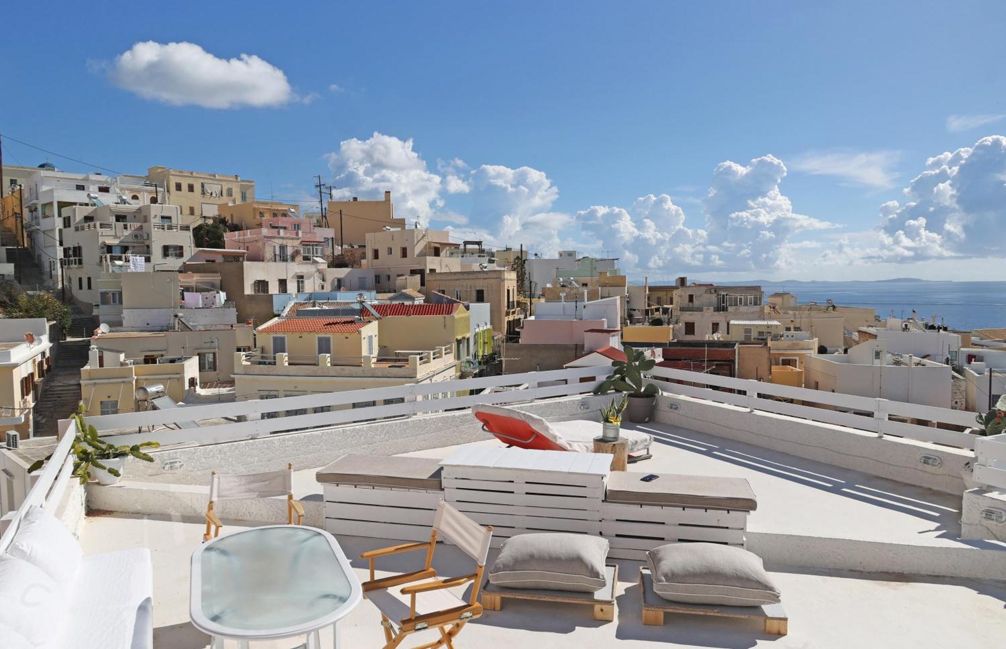 San Nikolas View Guest House Ermoupoli Luaran gambar