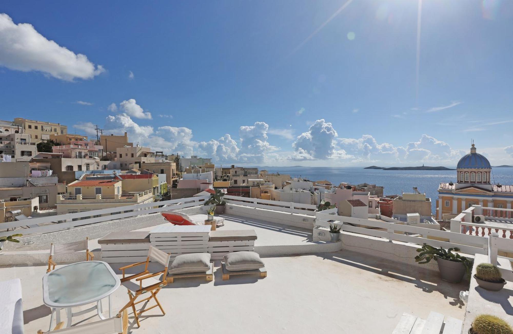 San Nikolas View Guest House Ermoupoli Luaran gambar