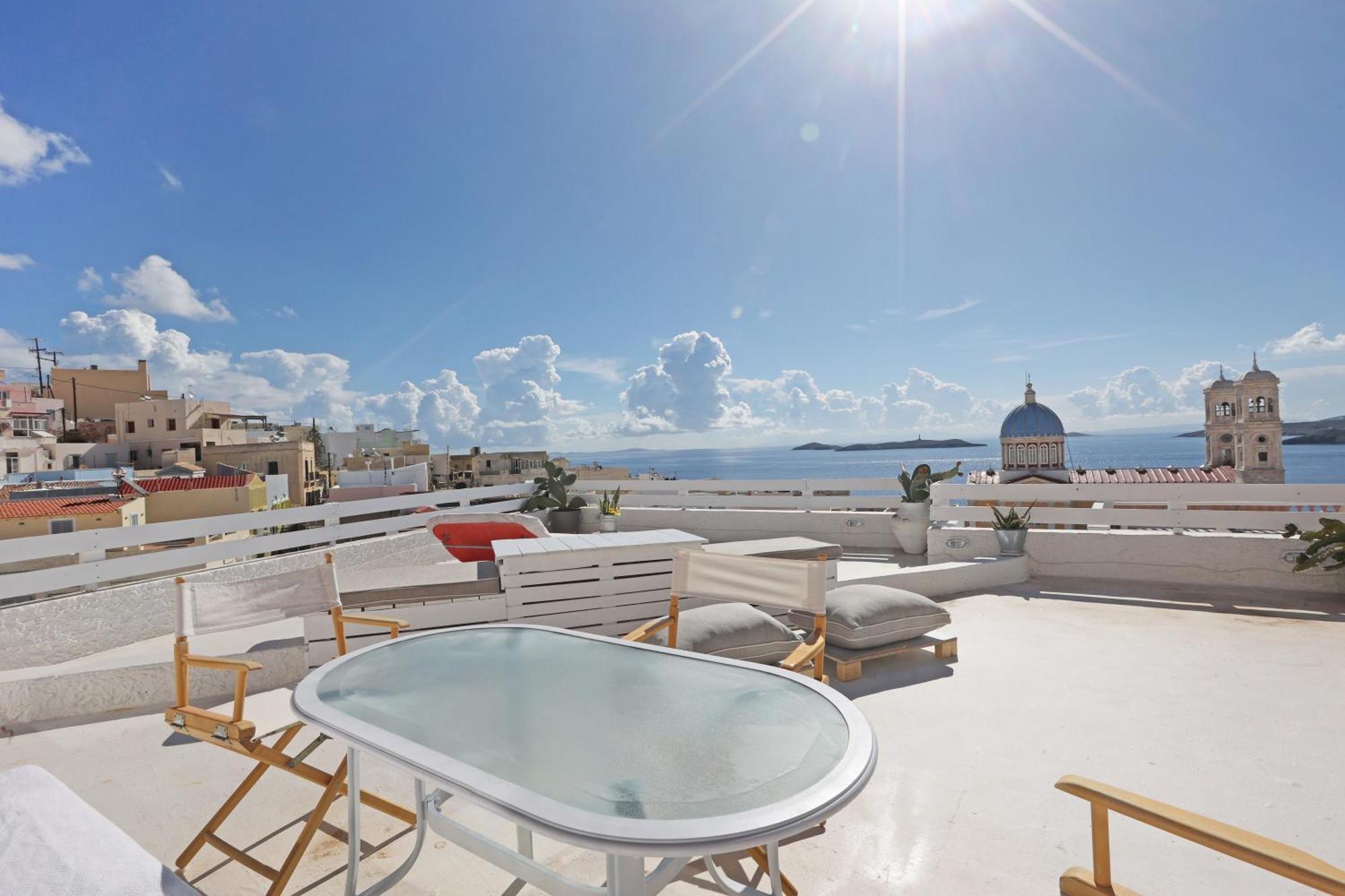 San Nikolas View Guest House Ermoupoli Luaran gambar