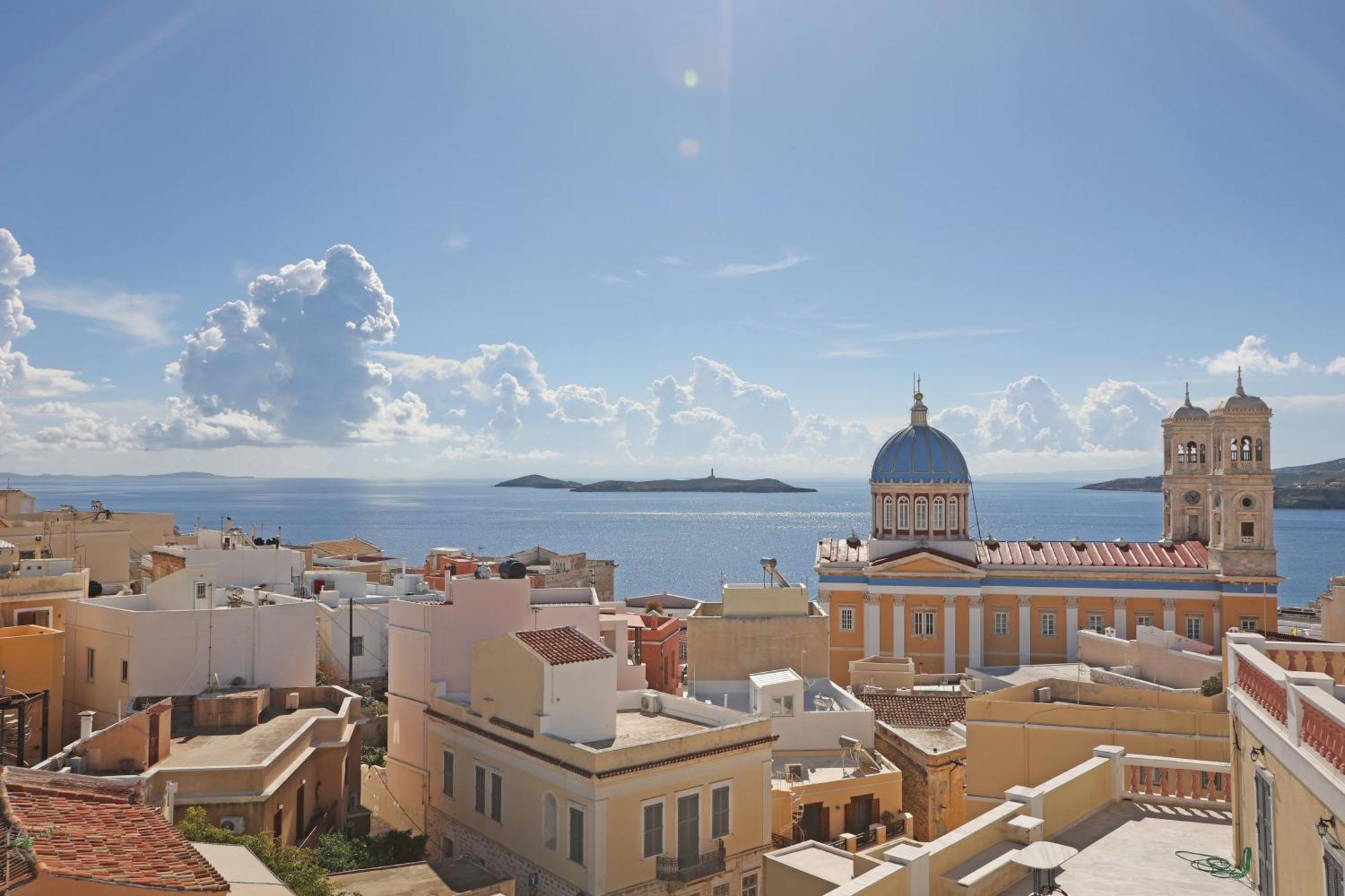 San Nikolas View Guest House Ermoupoli Luaran gambar